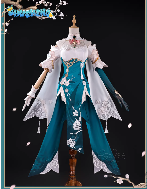 Anime Cosplay In Chinese - Honkai：Star Rail Ruan Mei Cosplay Costume
