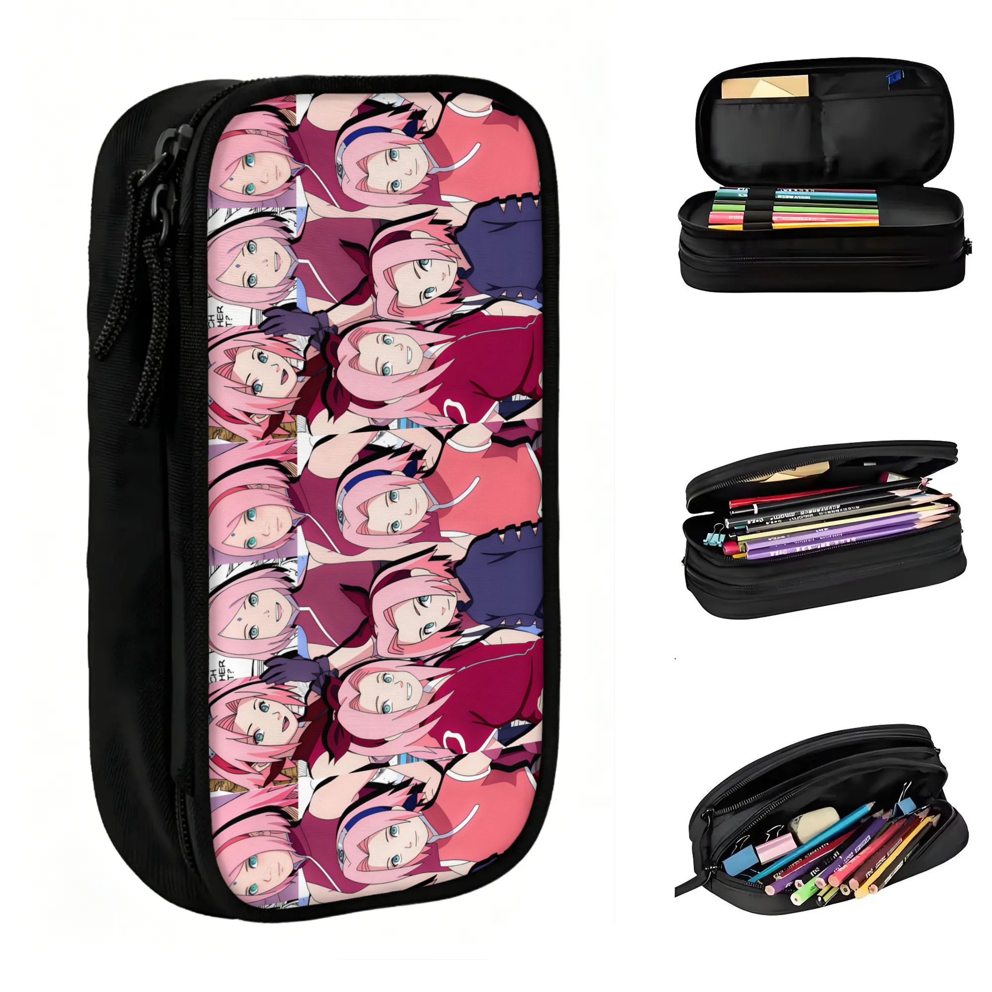 Anime Cosplay Korean Girl - Custom Anime S-Sakuraes H-Harunoes Korean Pencil