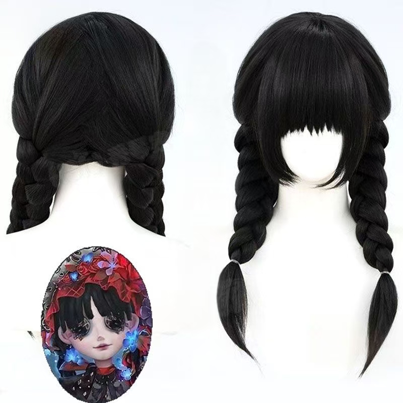 Anime Cosplay Long Black Hair - Anime Identity V Little Girl Miss