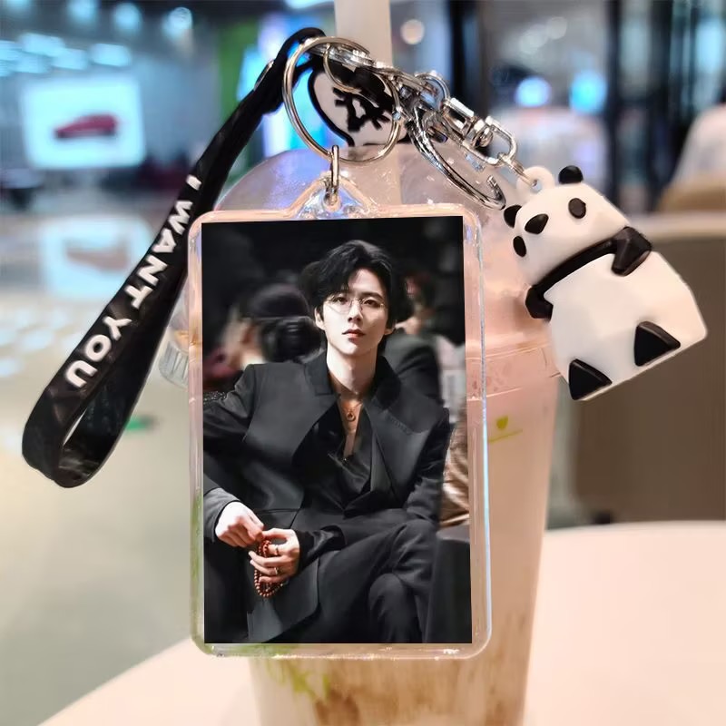 Anime Cosplay Diy - Liu Yuning Cosplay Keychain Photo Double