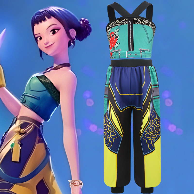 Anime Cosplay Korean Girl - Korea Pop Kids Cosplay Costume Girl