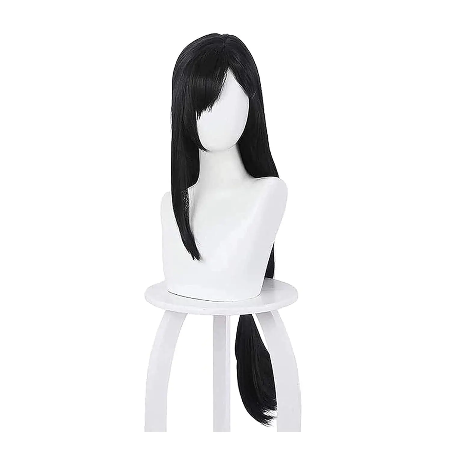 Anime Cosplay Long Black Hair - Tifa Lockhart Cosplay Wig Anime Long