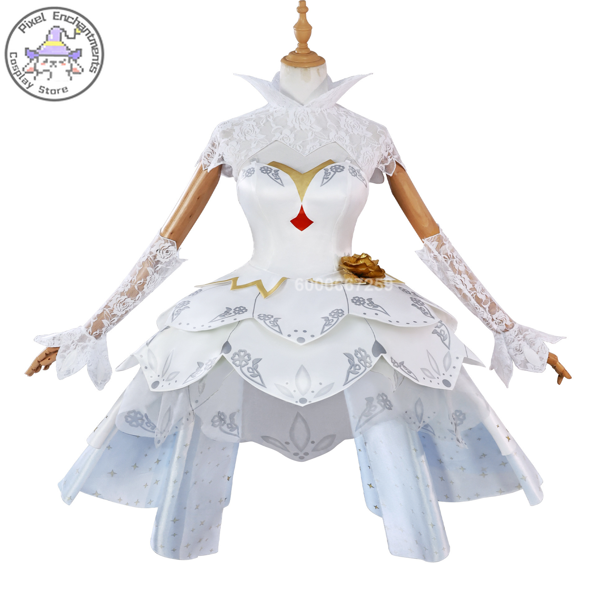 Anime Cosplay High Quality - Anime Outfit Wig Veil Props High
