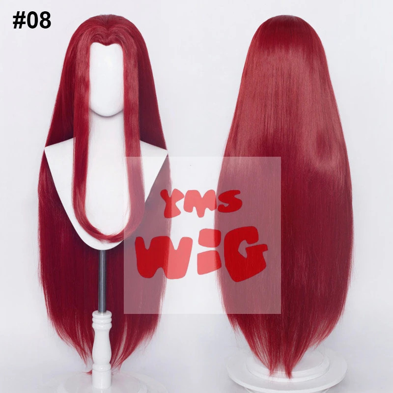 CyYMS WIG Synthetic Hair 100cm - Anime Cosplay Long Black Hair recension och pris
