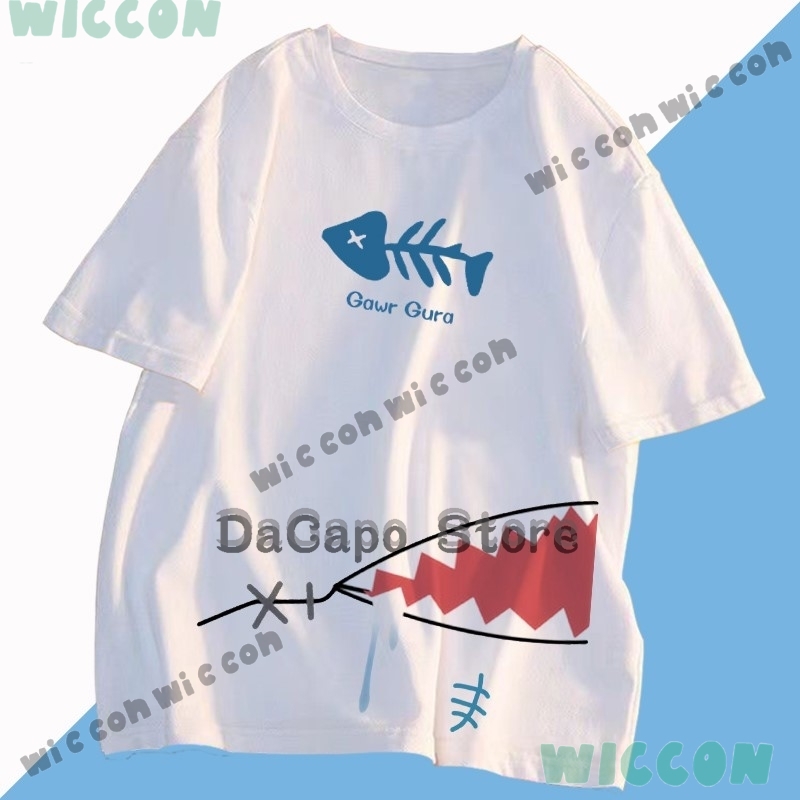 Call T-shirt Costume Shark Gaw - Anime Cosplay Youtuber recension och pris