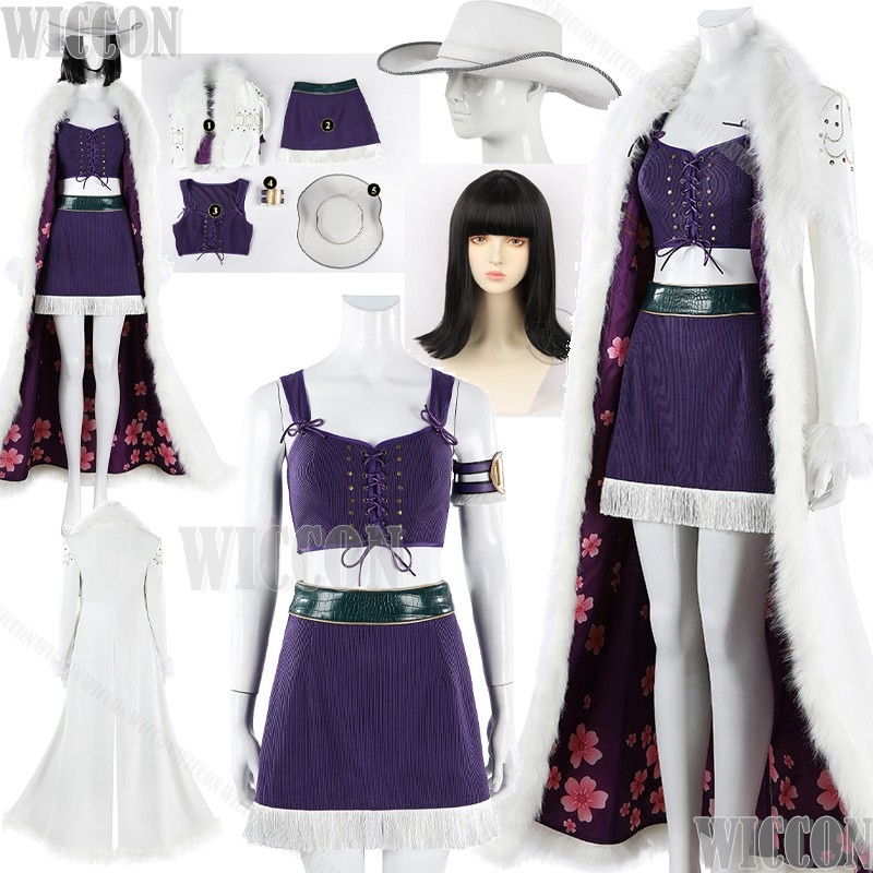 Nico Anime Movie Robin cosplay - Anime Cosplay Long Black Hair recension och pris