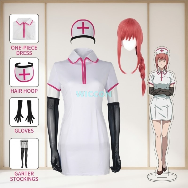 Anime Chainsow Man Cosplay Cos - Anime Cosplay Makima recension och pris