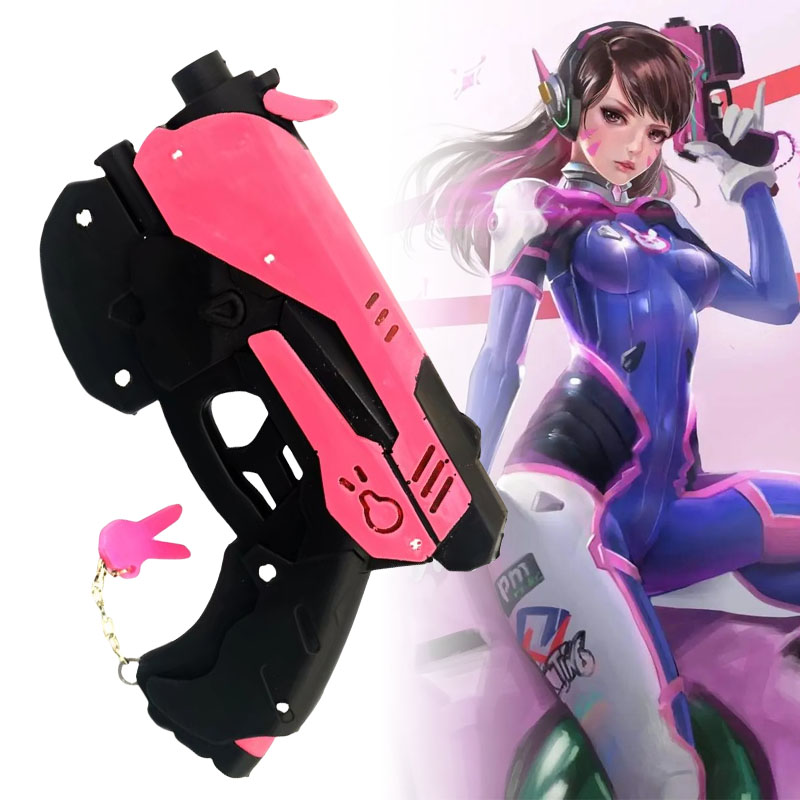 Real Size D.Va Pistol Gun Weap - Anime Cosplay Real recension och pris
