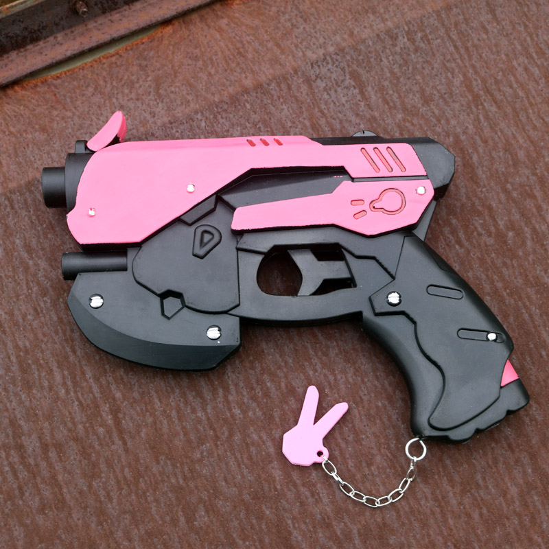 Real Size D.Va Pistol Gun Weap - Anime Cosplay Real recension och pris