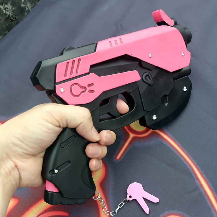 Real Size D.Va Pistol Gun Weap - Anime Cosplay Real recension och pris