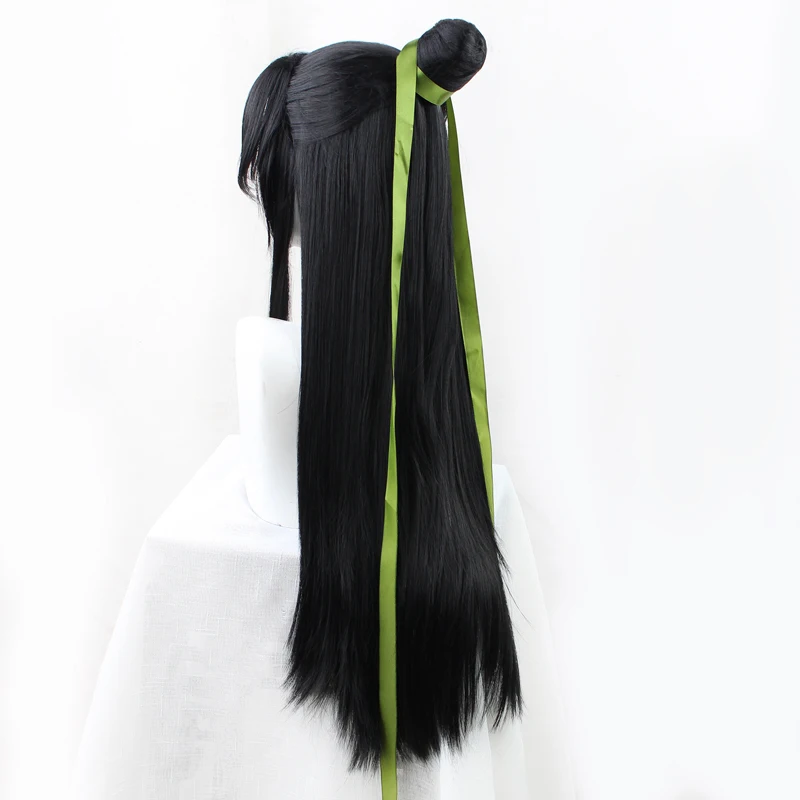 Anime Halloween Costume Party  - Anime Cosplay Long Black Hair recension och pris