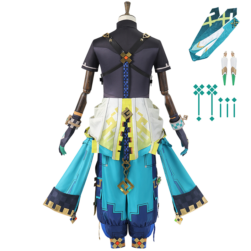 Kinich Cosplay Genshin Impact  - Anime Cosplay For Halloween recension och pris