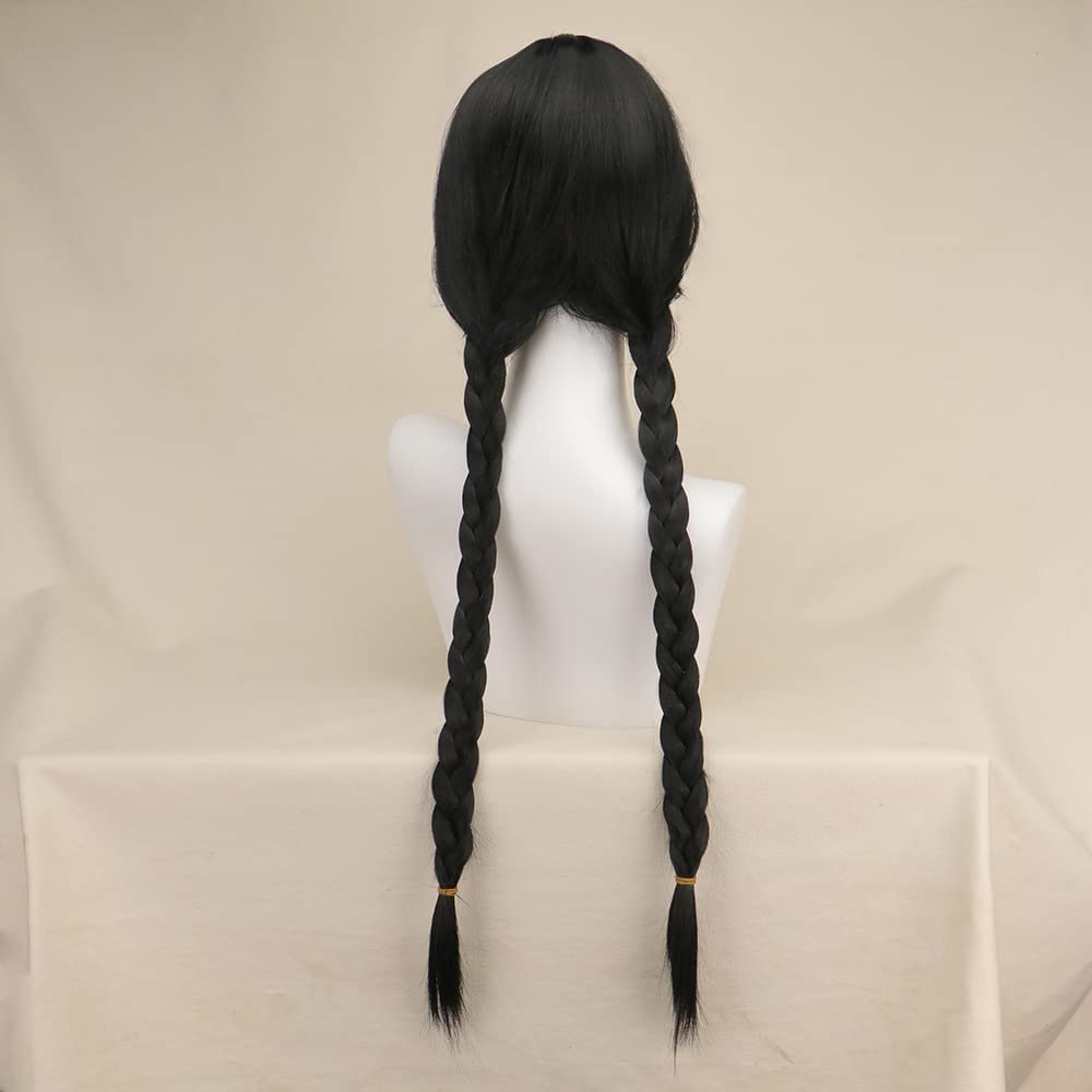 Long Gothic Cosplay Wigs Women - Anime Cosplay Long Black Hair recension och pris