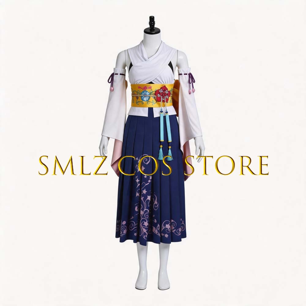 Smlz FFX Yuna Cosplay Anime FF - Anime Cosplay For Halloween recension och pris