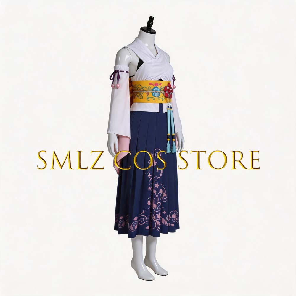 Smlz FFX Yuna Cosplay Anime FF - Anime Cosplay For Halloween recension och pris