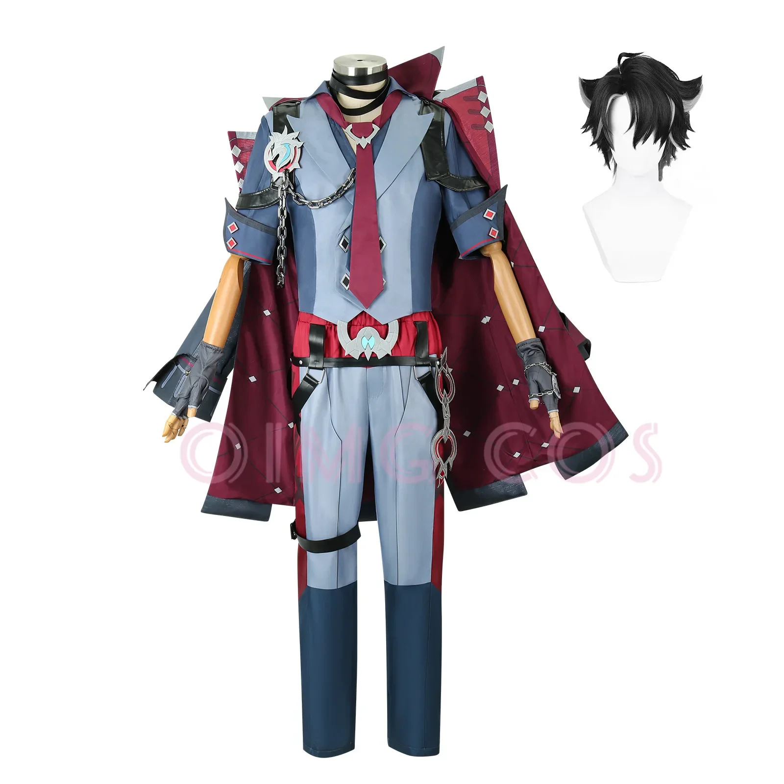 Genshin Impact Wriothesley Cos - Anime Cosplay In Chinese recension och pris