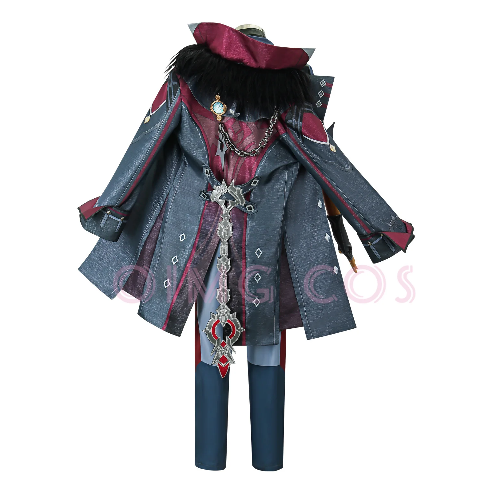 Genshin Impact Wriothesley Cos - Anime Cosplay In Chinese recension och pris