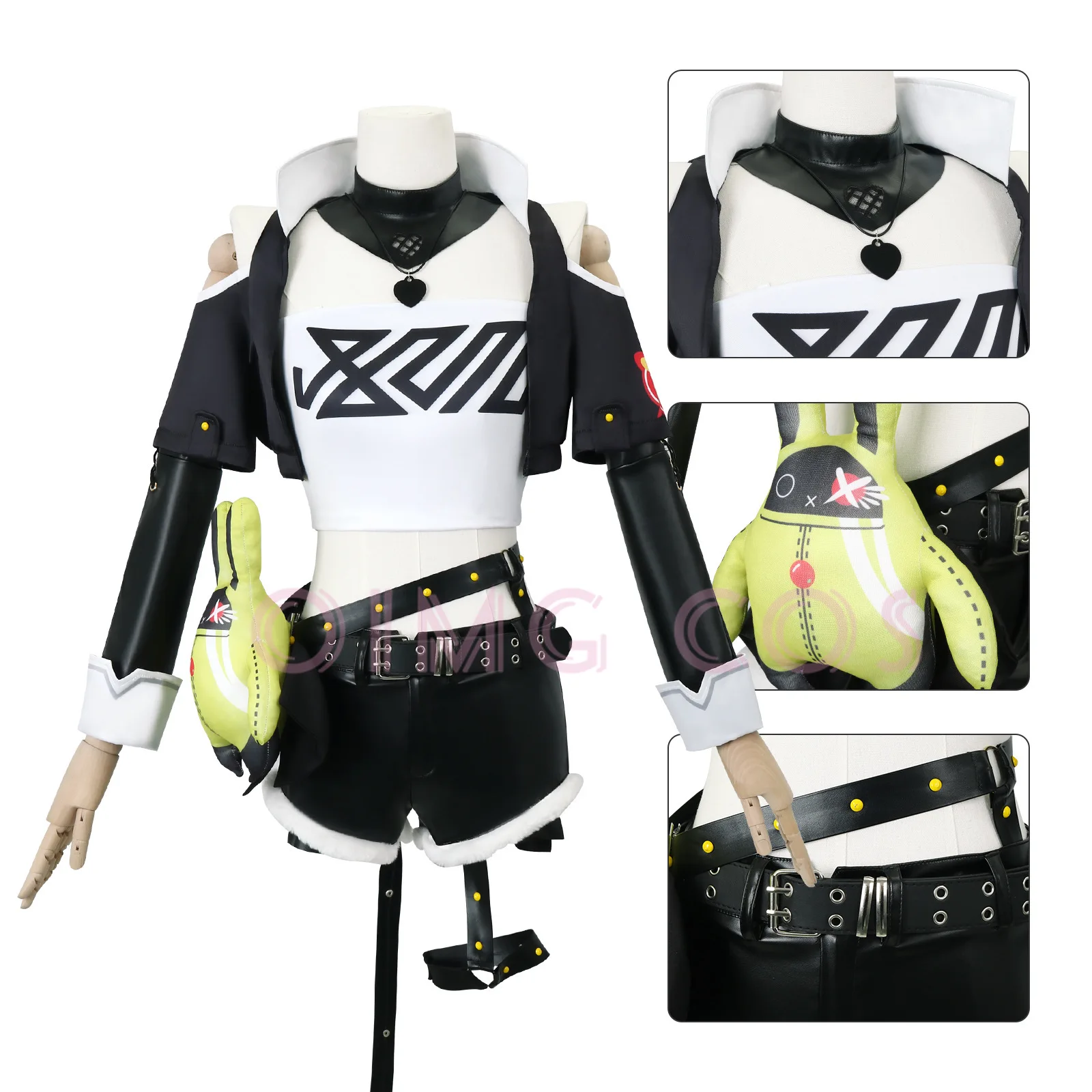 Nicole Demara Zenless Zone Zer - Anime Cosplay For Halloween recension och pris