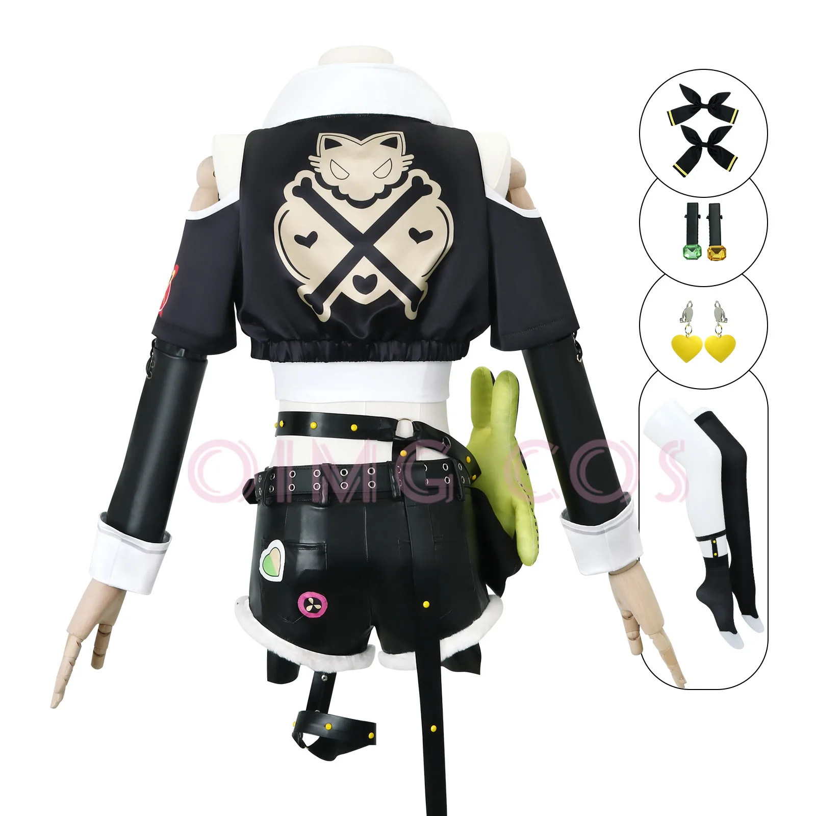 Nicole Demara Zenless Zone Zer - Anime Cosplay For Halloween recension och pris