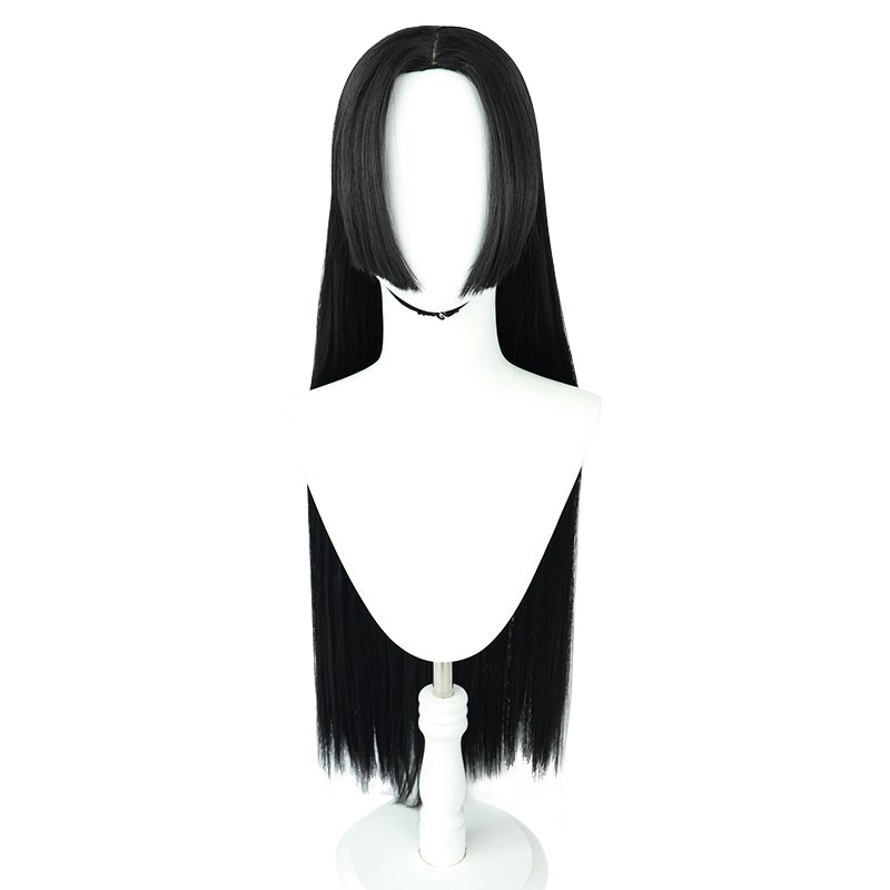 Anime Boa Hancock Cosplay Wig  - Anime Cosplay Long Black Hair recension och pris