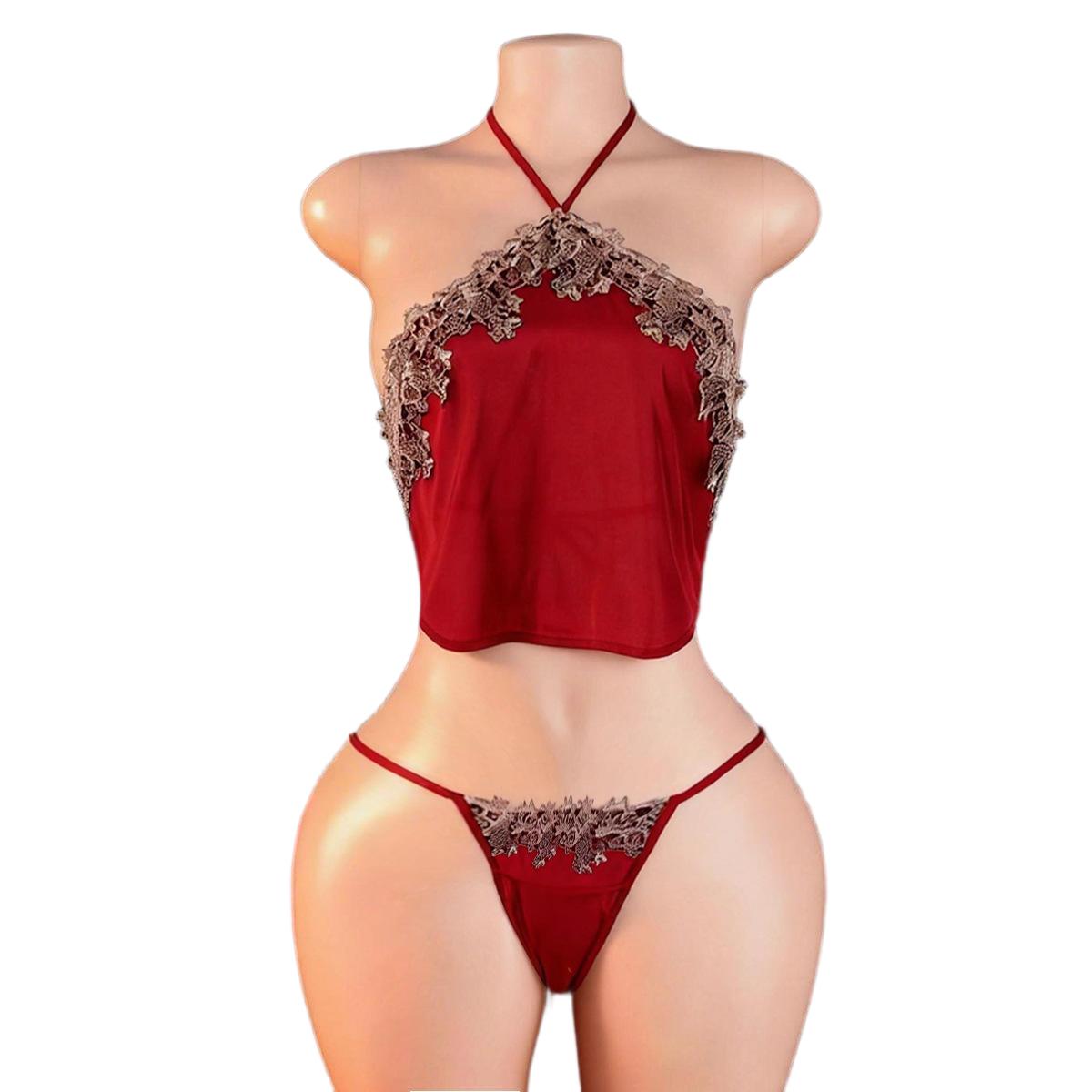 Court Red Bellyband with Panty - Anime Cosplay In Chinese recension och pris