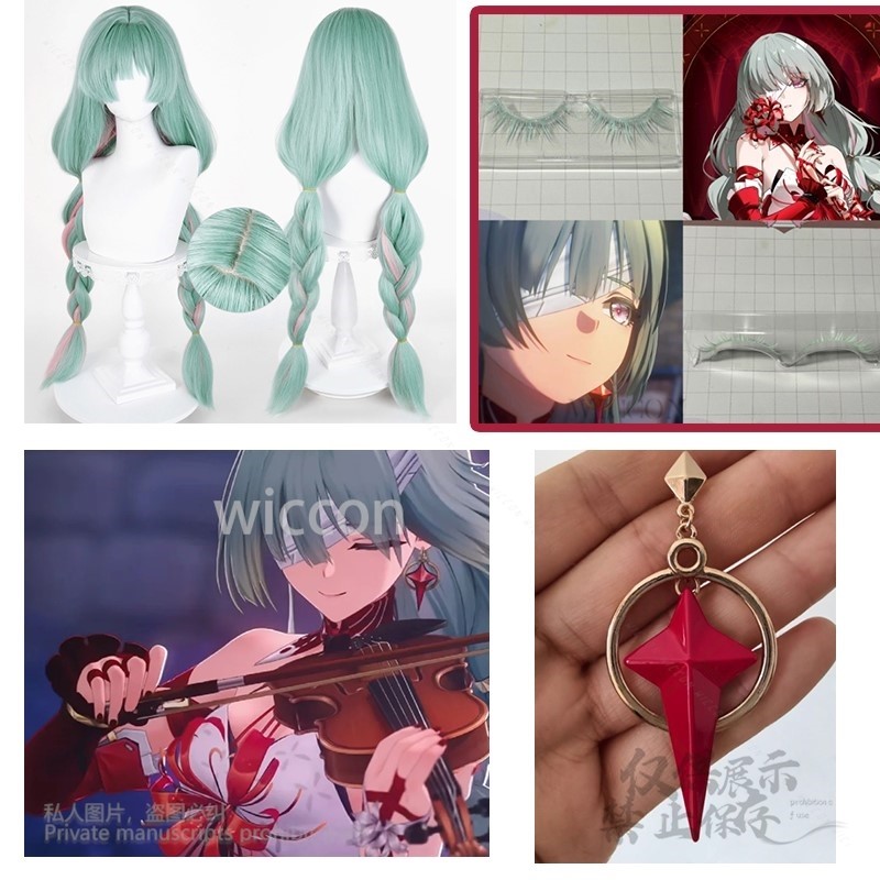 Anime Phrolova Cosplay Wig Gre - Anime Cosplay For Halloween recension och pris
