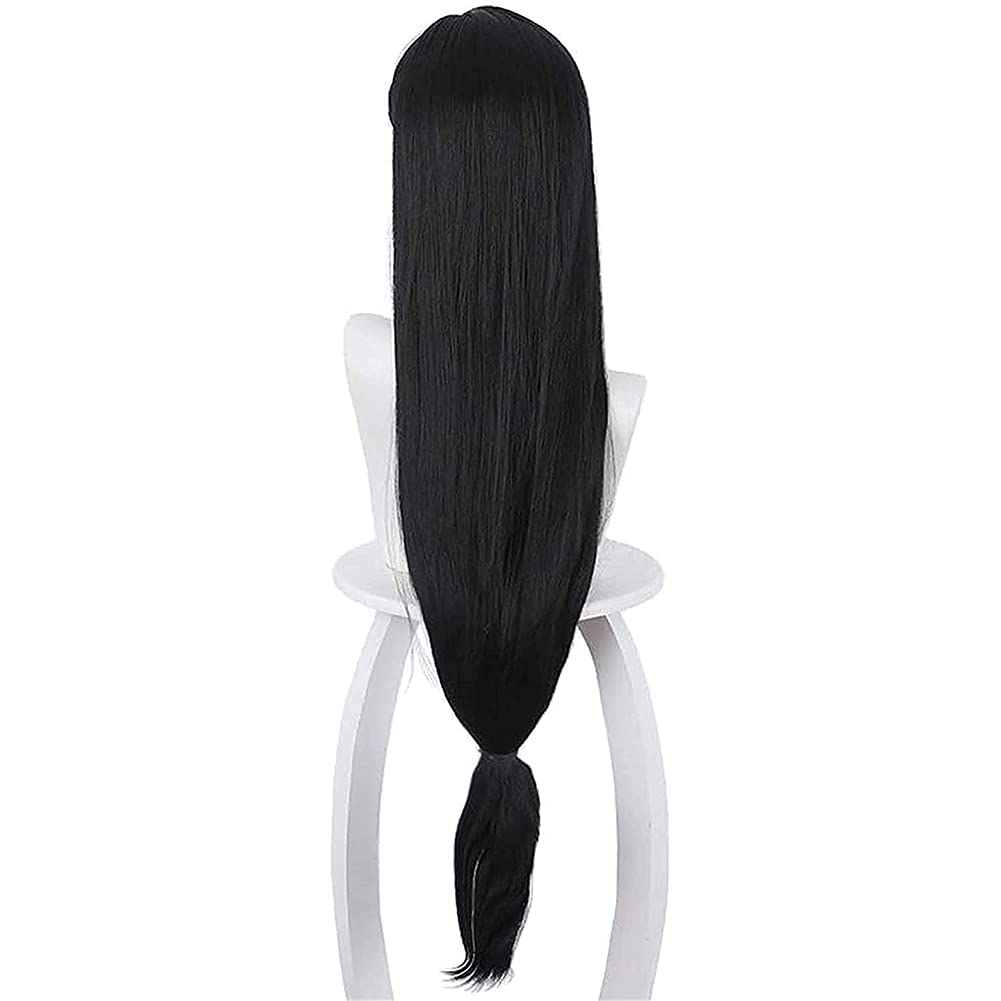 Tifa Lockhart Cosplay Wig Anim - Anime Cosplay Long Black Hair recension och pris