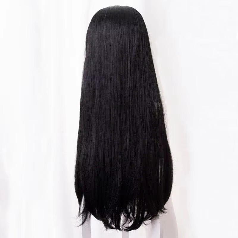 Anime Kochou Kanae Wig Kimetsu - Anime Cosplay Long Black Hair recension och pris