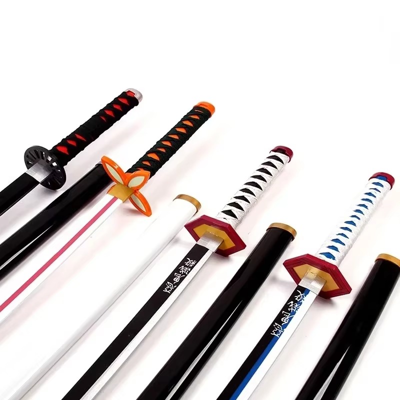 41in/104cm Demon Slayer Katana - Anime Cosplay Real recension och pris
