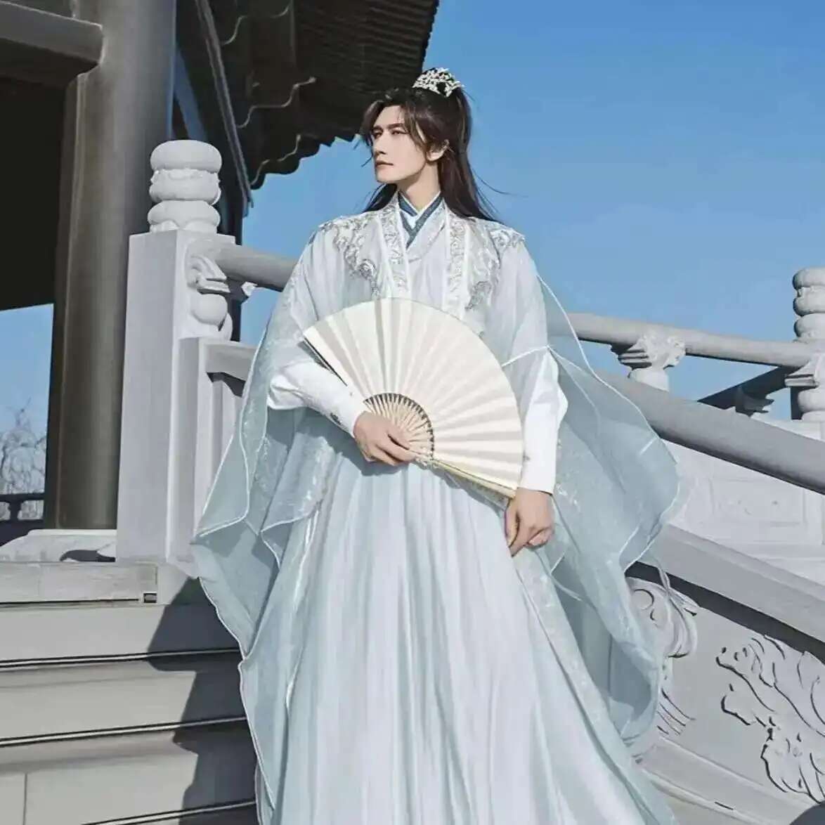 Large Size 3XL Hanfu Men Chine - Anime Cosplay In Chinese recension och pris