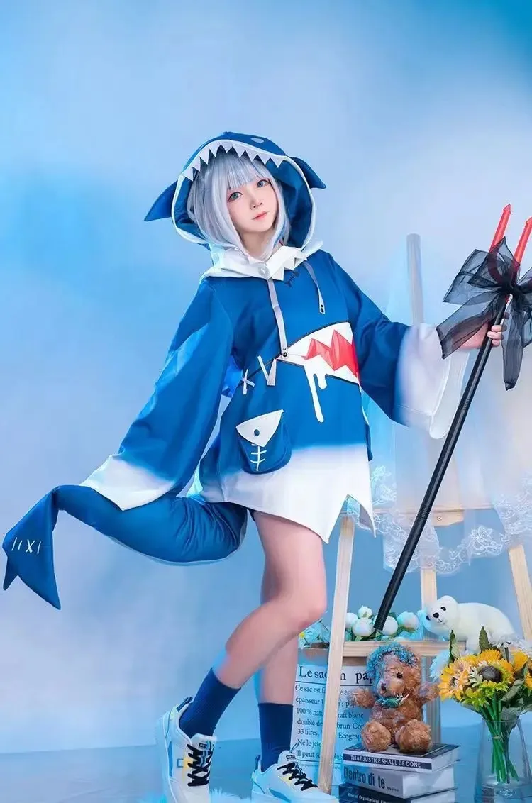 in stock Hololive ENG Gawr Gur - Anime Cosplay Youtuber recension och pris