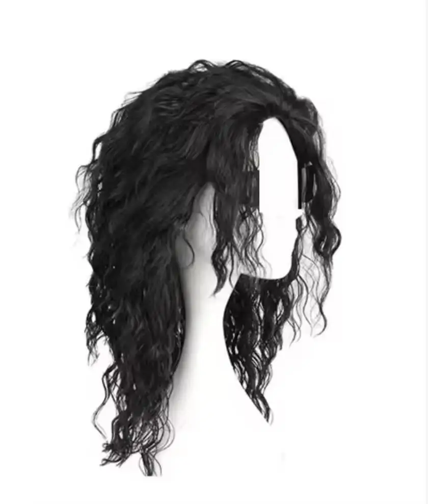 Anime Michael Jackson Cosplay  - Anime Cosplay Long Black Hair recension och pris